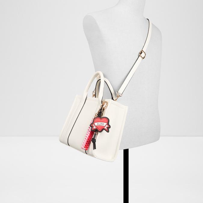 Whatisadam04 Women's White Satchel image number 3