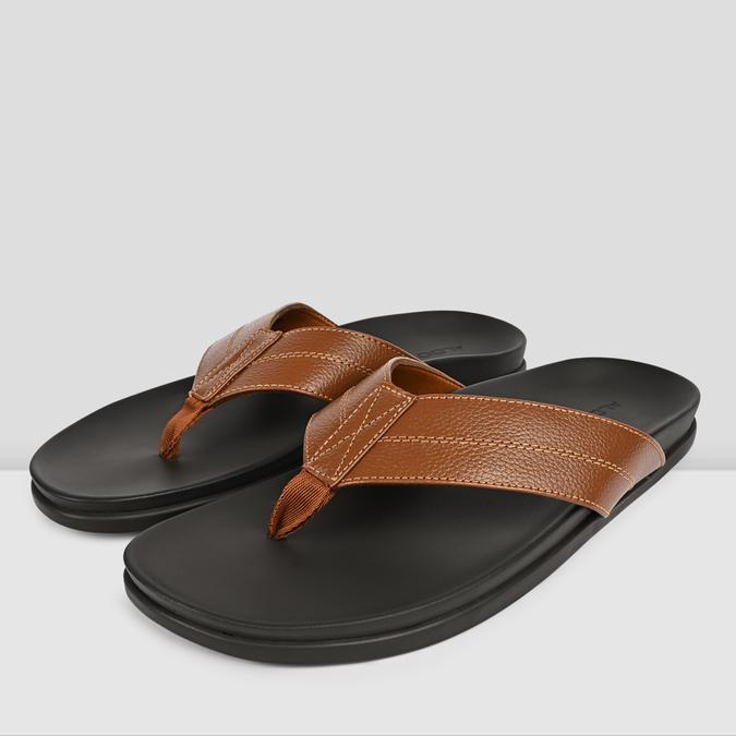 TRIBORD-IND Brown Men Thong Sandals image number 2