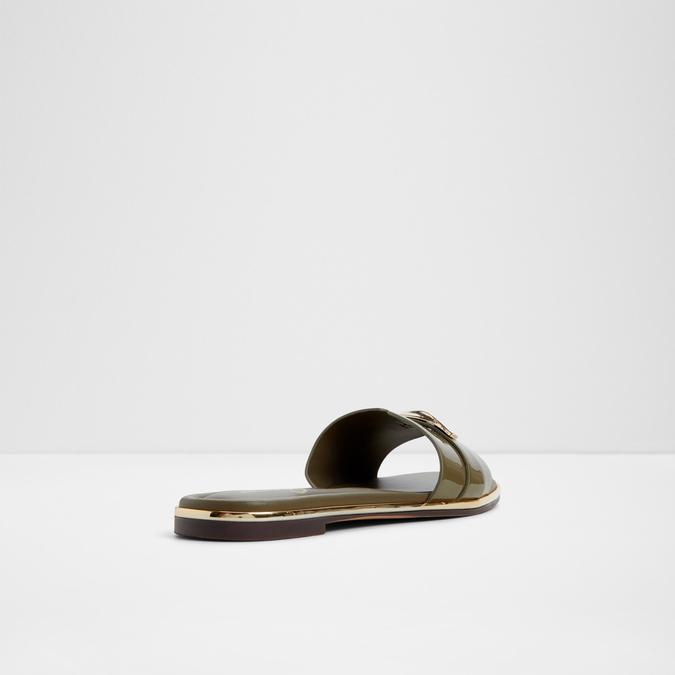Darlina-In Women's Green Flat Sandals image number 2