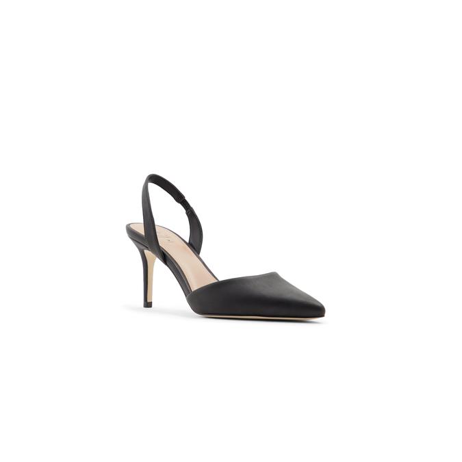 Katyuska Women's Black Heeled Shoes image number 3