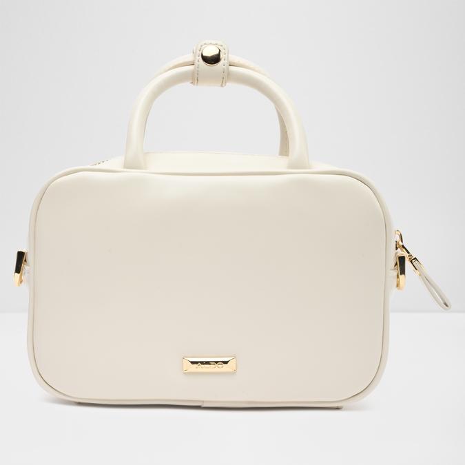 Haliey Women's White Satchel image number 3
