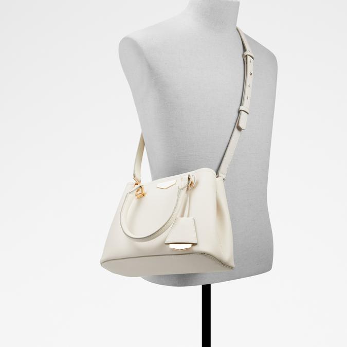 Anneteriel Women's White Satchel image number 3