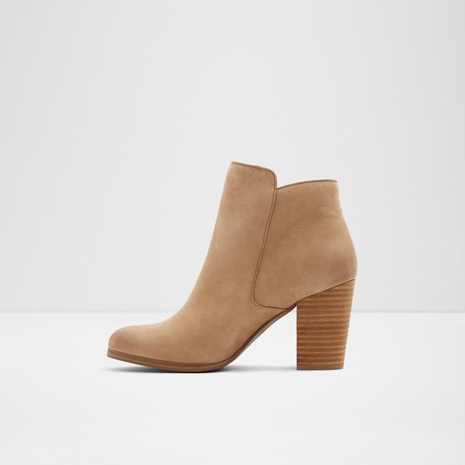 Naedia Women's Beige Ankle Boots image number 2
