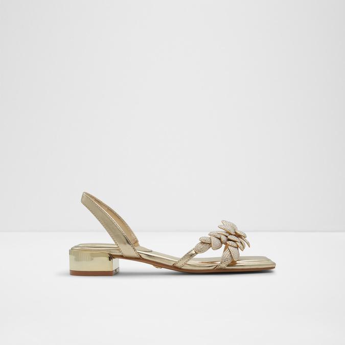 Champagne block heel shoes shop
