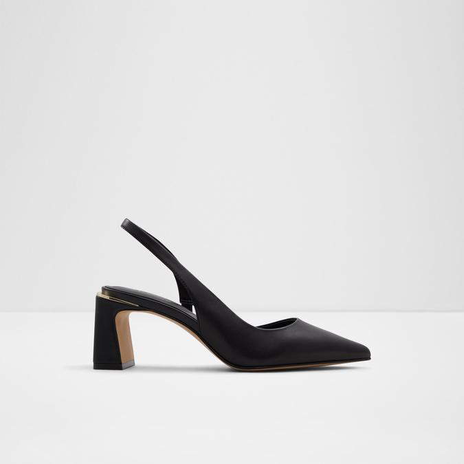 Crullina Women's Black Block Heel image number 0