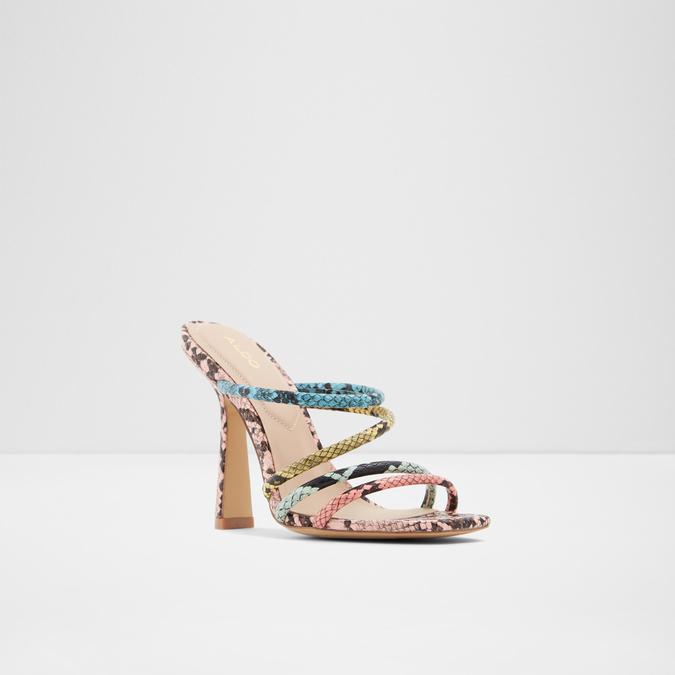 Arianna Women's Multicolor Block Heel Sandal image number 3