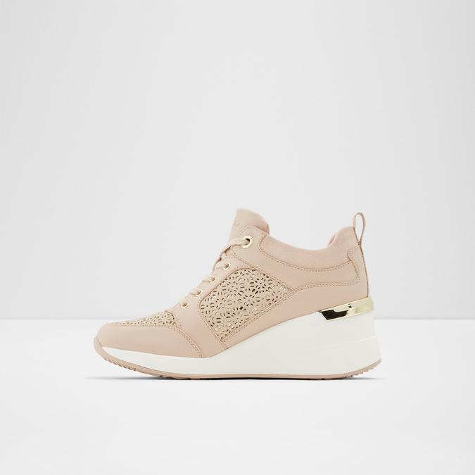 Coluber Women's Light Pink Sneakers image number 2