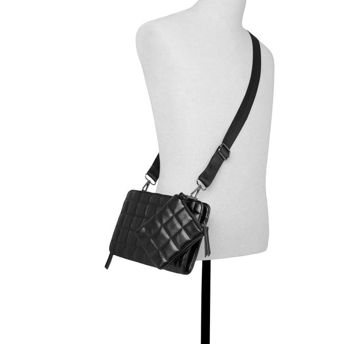 Duo Women's Black Shoulder Bag image number 3