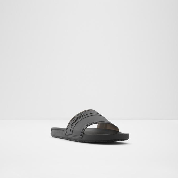 Dinmore Men's Black Single Strap Sandals image number 3