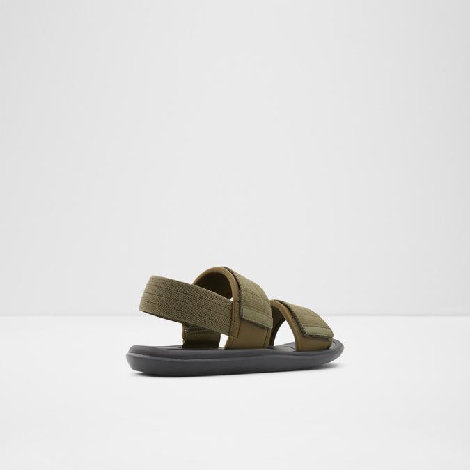 Hickes Men's Dark Green Back Strap Sandals image number 1