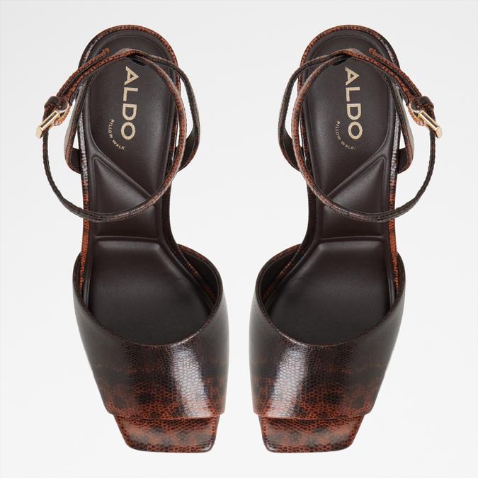 Kaiasien-In Women's Brown Dress Sandals