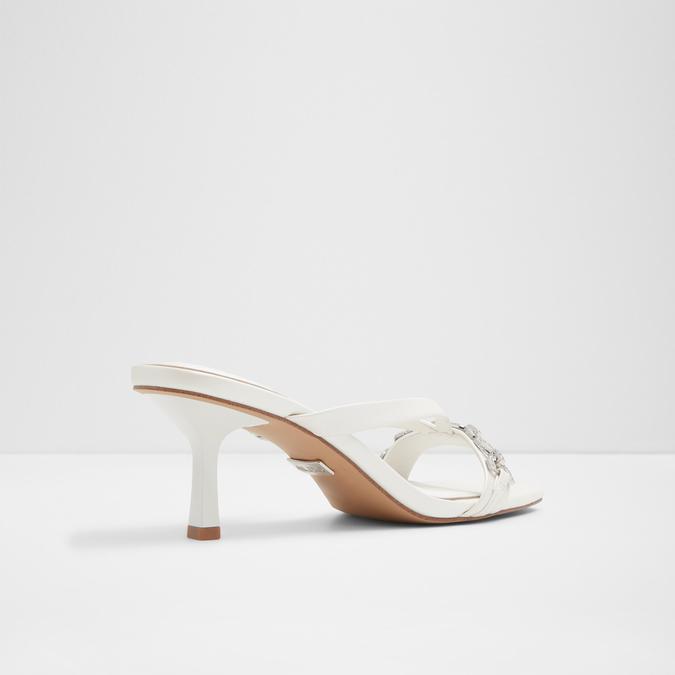 Marcelline Women's White Dress Sandals image number 3