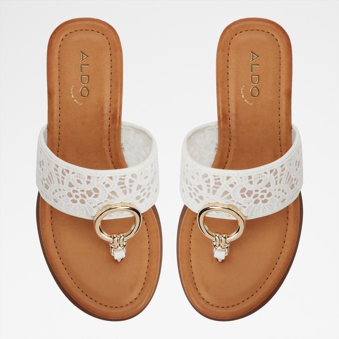 FRIEGAN White Women Sandals image number 5