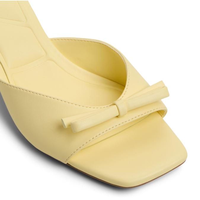 BELEROSE-IN Light Yellow Women Dress Sandals image number 4