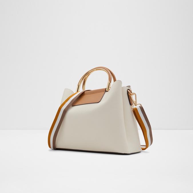 Sloanaa Women's Beige Satchel image number 1