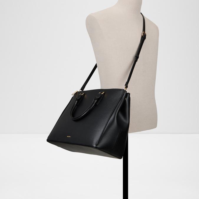 KATHERYN Black Women Satchel image number 3