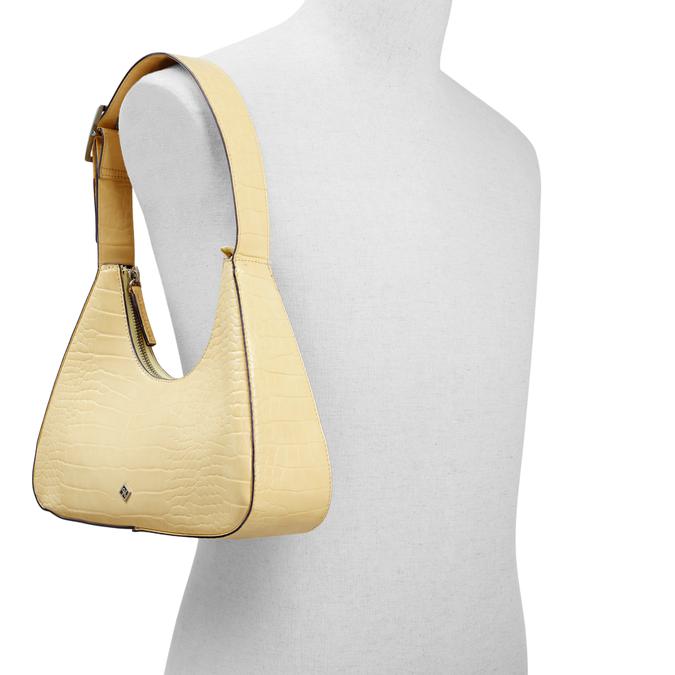 Retroh Women's Light Yellow Shoulder Bag image number 3