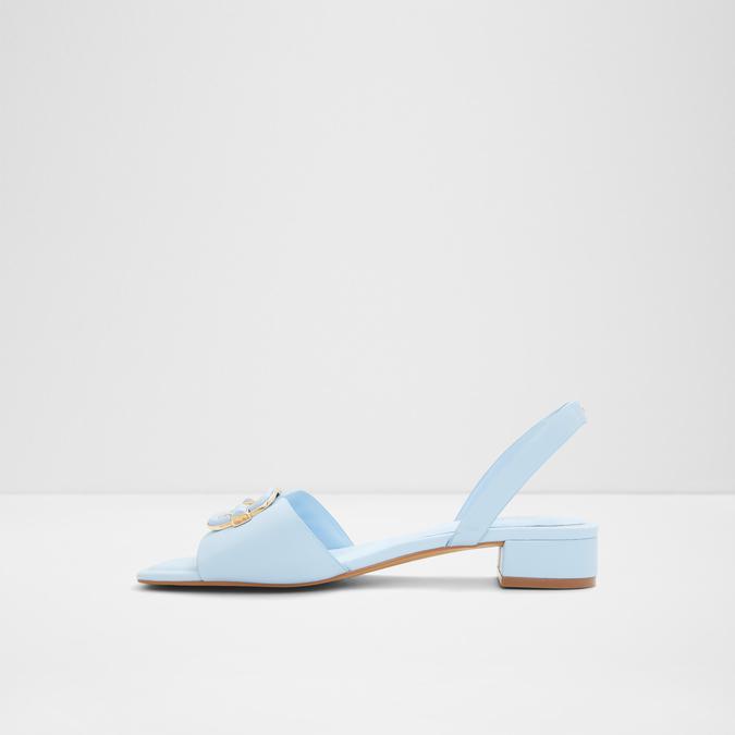 Blue block best sale heel wedding shoes