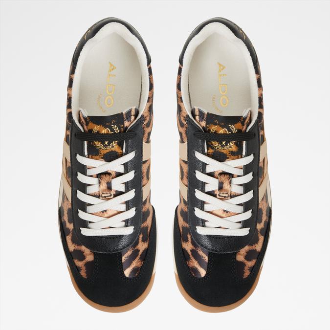 Stepcount-In Women's Brown Sneaker Wedges