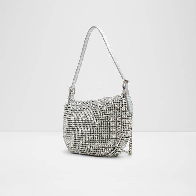 Mistera Women's Silver Shoulder Bag