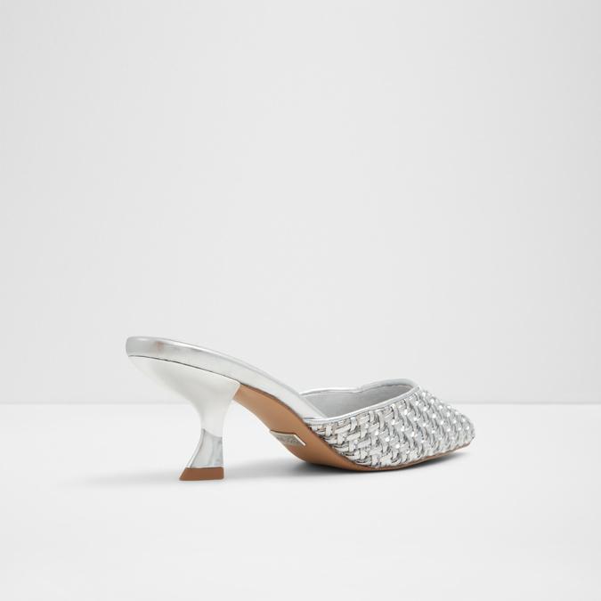 Eleonoremule Women's Silver Pumps image number 3