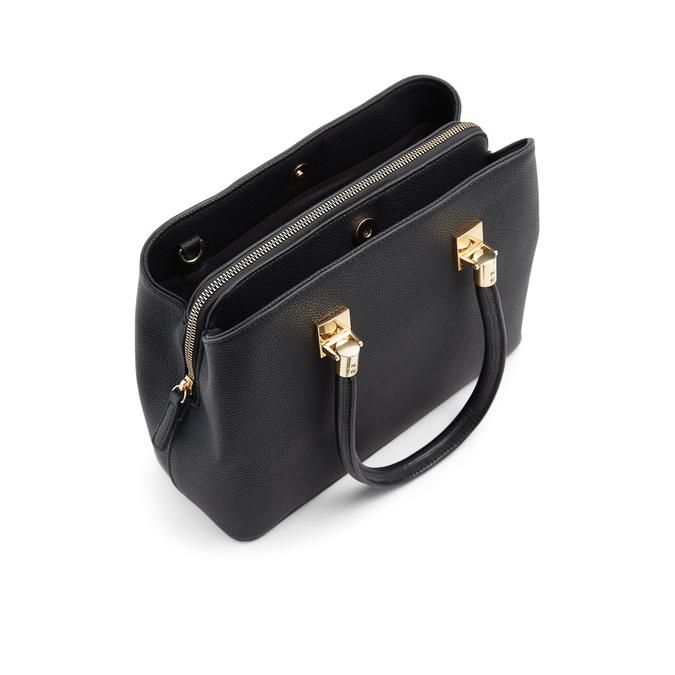 Mallika Women's Black Satchel image number 2
