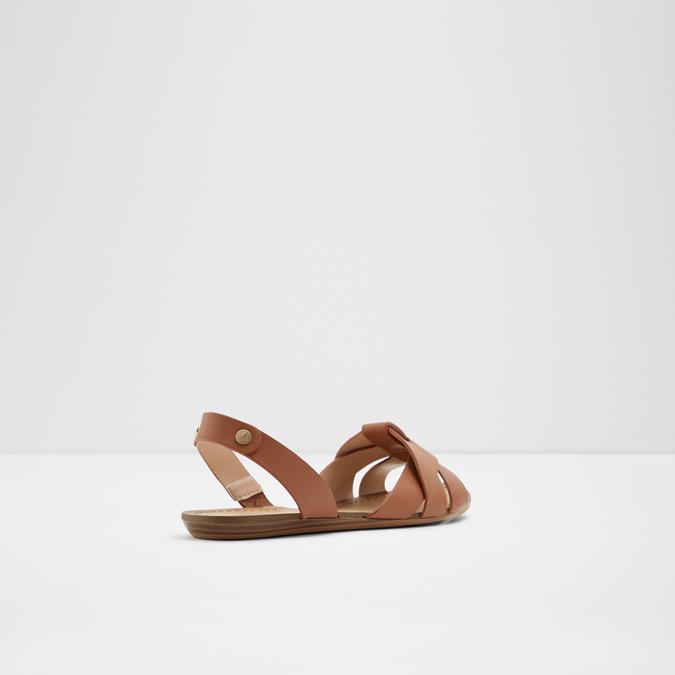 Deladriewiel Women's Cognac Flat Sandals image number 2