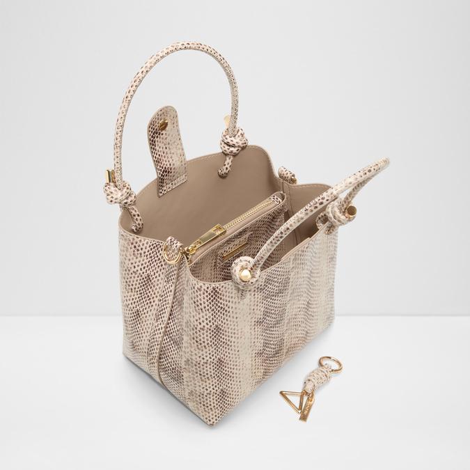 EVIELILY Grey Print Women Satchel image number 2