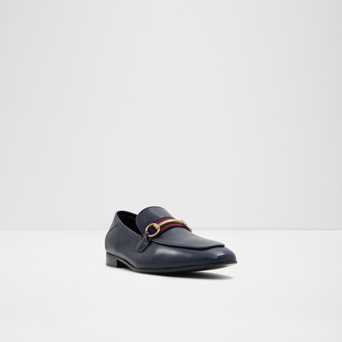 Heliothis Men's Navy Dress Loafers image number 4