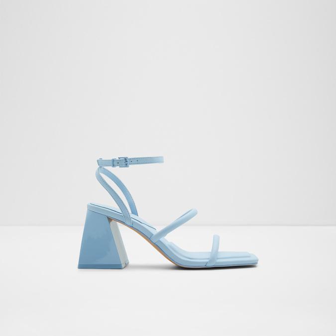 Miran Women's Blue Block Heel Sandals image number 0