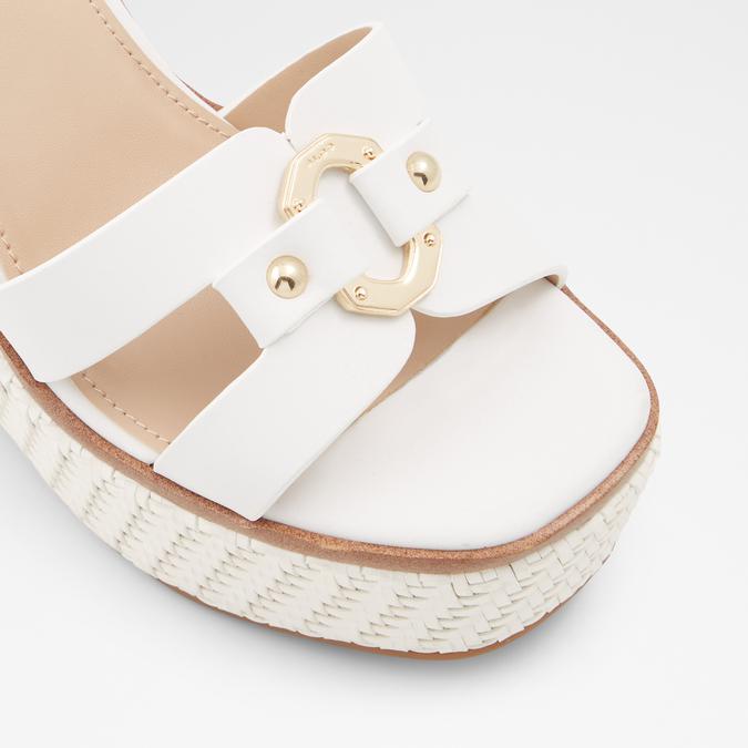 Onan Women's White Wedges image number 5