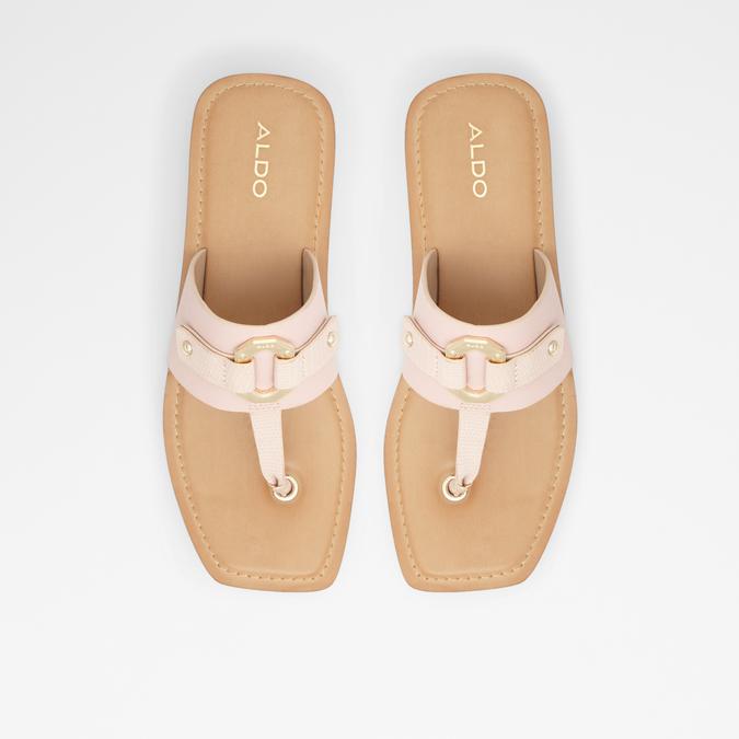 Minyara Women's Light Pink Sandals image number 1