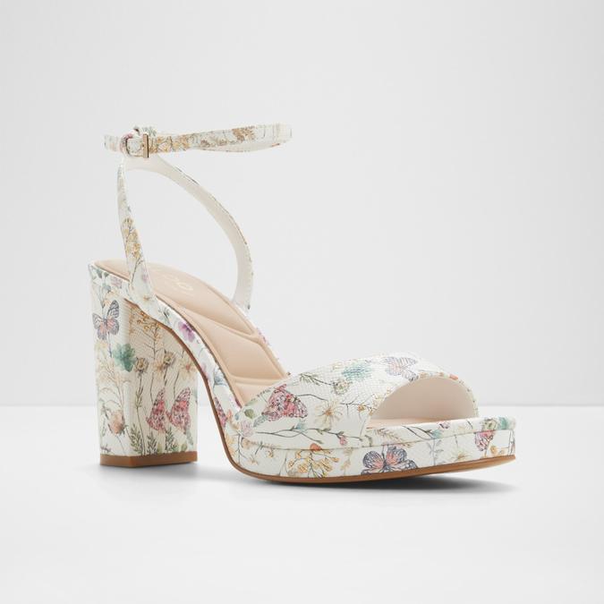 GRACIOUS MULTICOLOR Women Block Heel Sandals image number 3