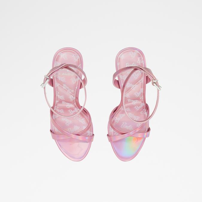 Barbiesandal Women's Medium Pink Dress Sandals image number 2