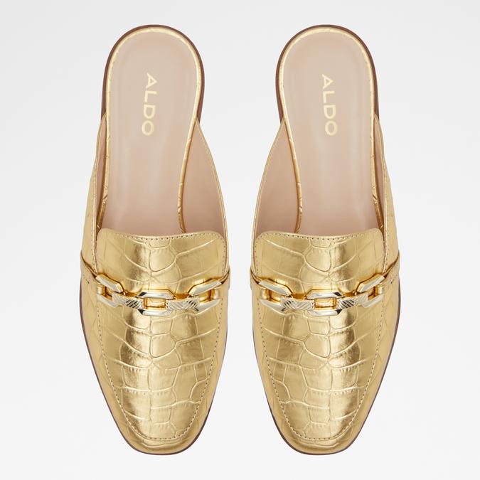 Alaeladar Women's Gold Mule