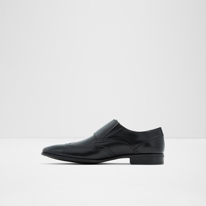 Grundymews Men's Black Monk Strap image number 2