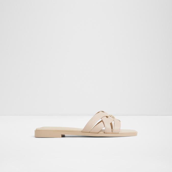 Jennaleriel -In Women's Beige Flat Sandals