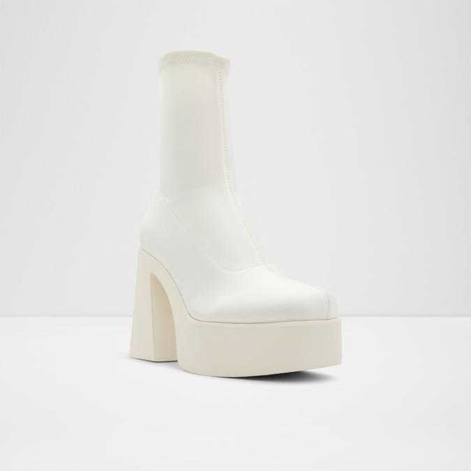 Grandstep Women's White Boots image number 4