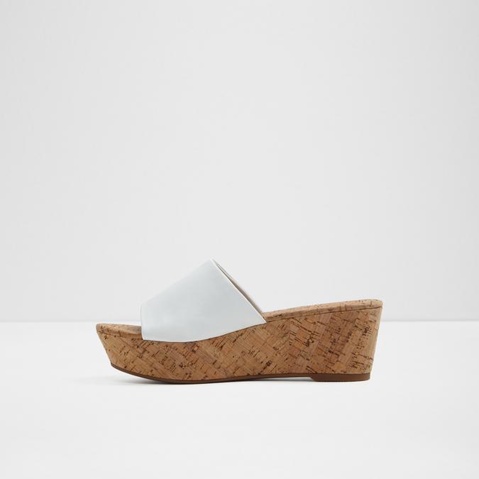 Larelama Women's White Wedges image number 1