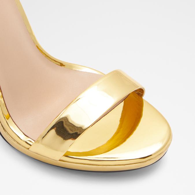 Kat Women's Gold Dress Sandals image number 4