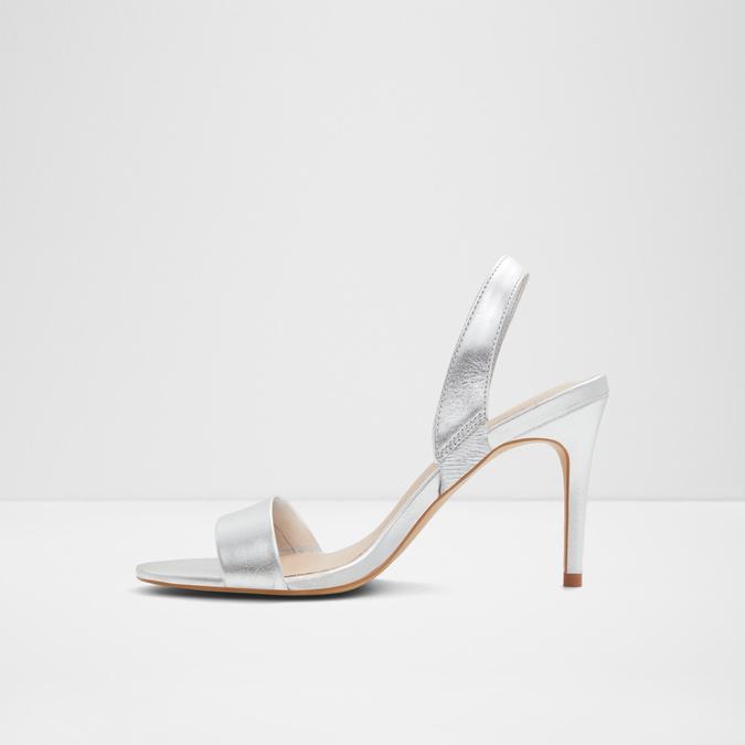 Pemela Women's Silver Dress Sandals image number 3