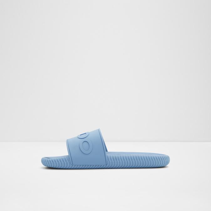 Poolslide Men's Light Blue Sandals image number 3