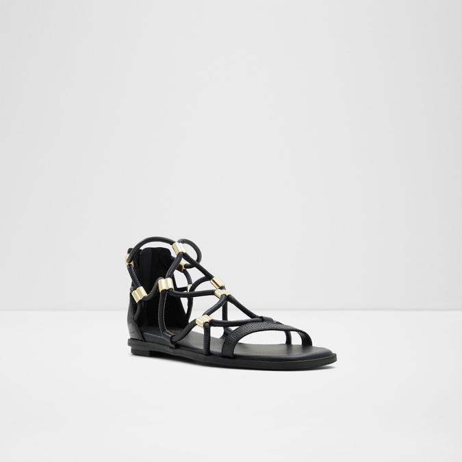 Occeran Women s Black Flat Sandals