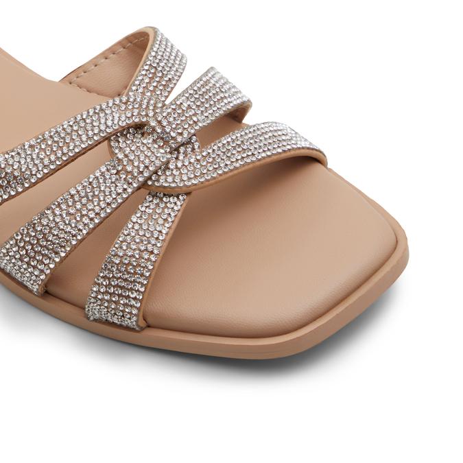 Kindhearted Women's Beige Flatsandals image number 5
