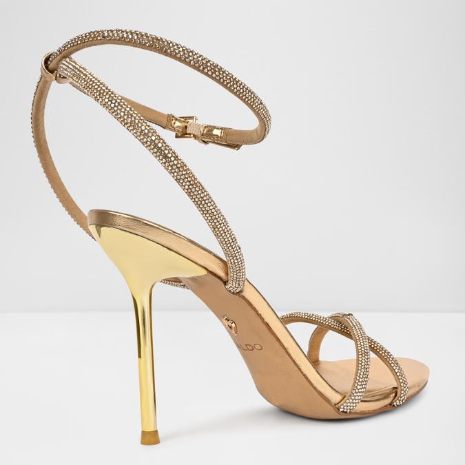 MANAELDEN Gold Women Dress Sandals image number 2