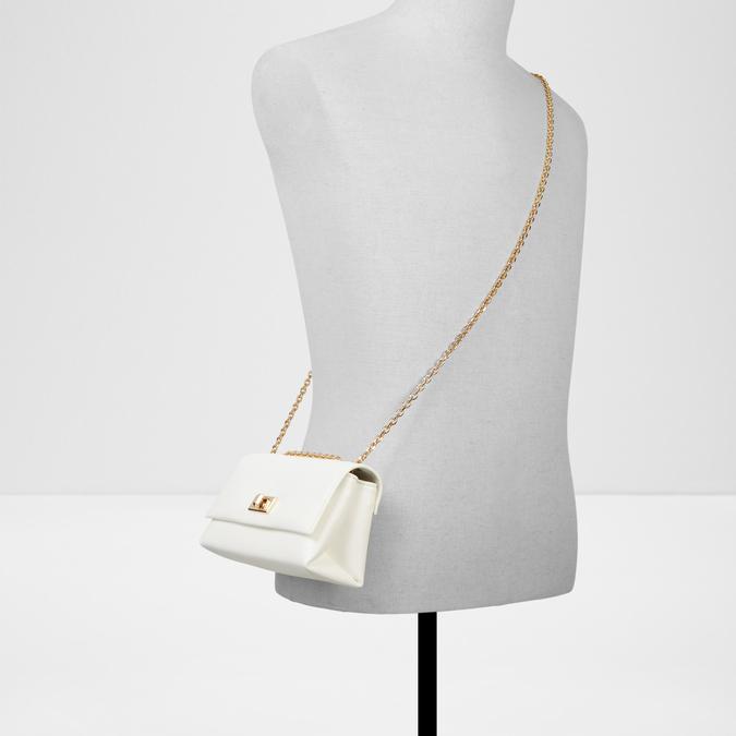 Onze Women's White Shoulder Bag image number 3