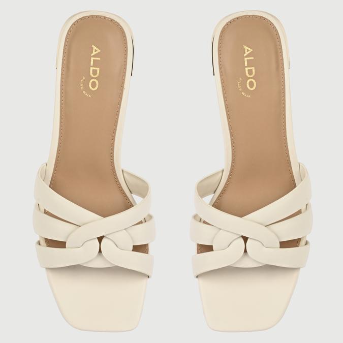 HANNE-IN WHITE/BONE Women Block Heel Sandals image number 4