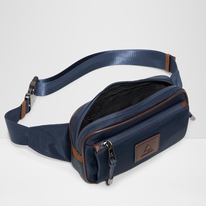 DEFERRO Navy Men Belt Bag image number 2