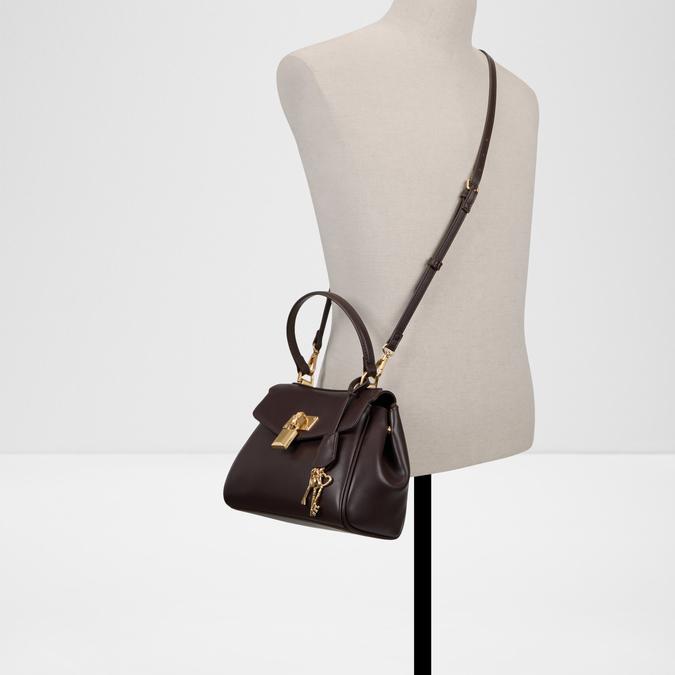 HEARTKEEPERMID Medium Brown Women Satchel image number 3