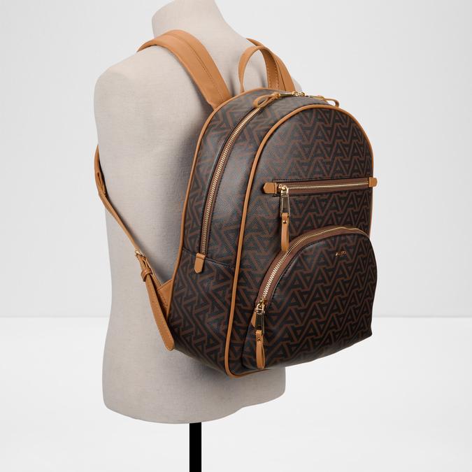 MOROUCOS Brown Primary - Multi Women Backpack image number 3